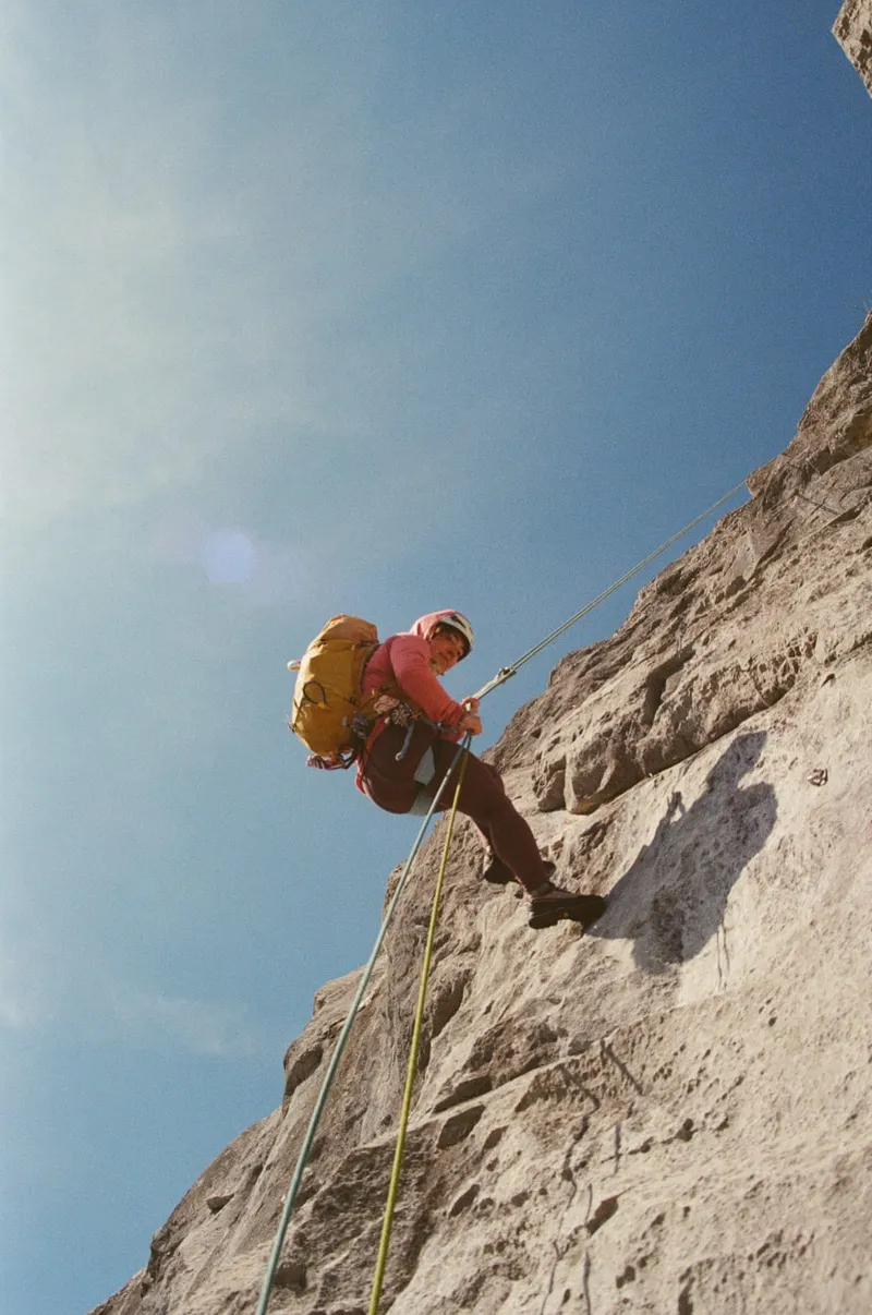 Grande voie escalade